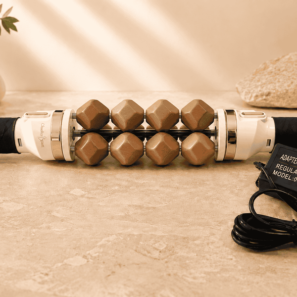 Rouleau de Madérothérapie Électrique Bois – Effet Percussion